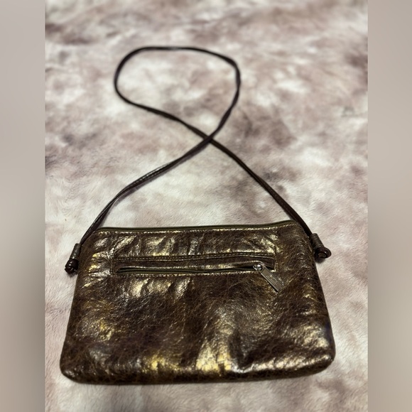 Pinky Metallic Crossbody Bag - Picture 1 of 5